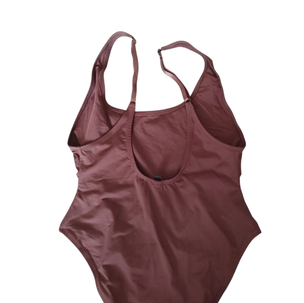 SKIMS Chocolate Brown One-Piece Swimsuit - Picture 9 of 15